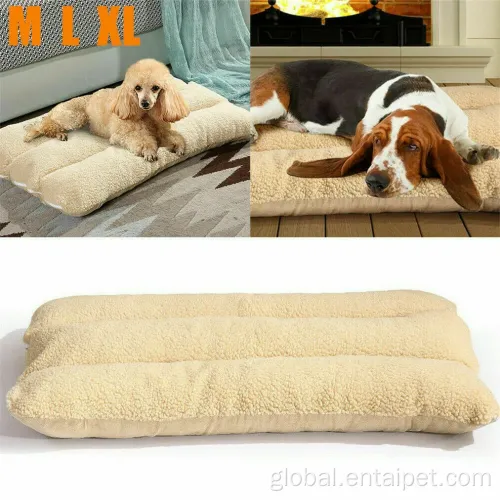 Pet Removeable Fleece Bed Pet Fleece Bed Dog Cat Cushion Pillow Mat Manufactory